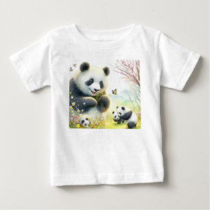 Camiseta Chillin' com Pandas