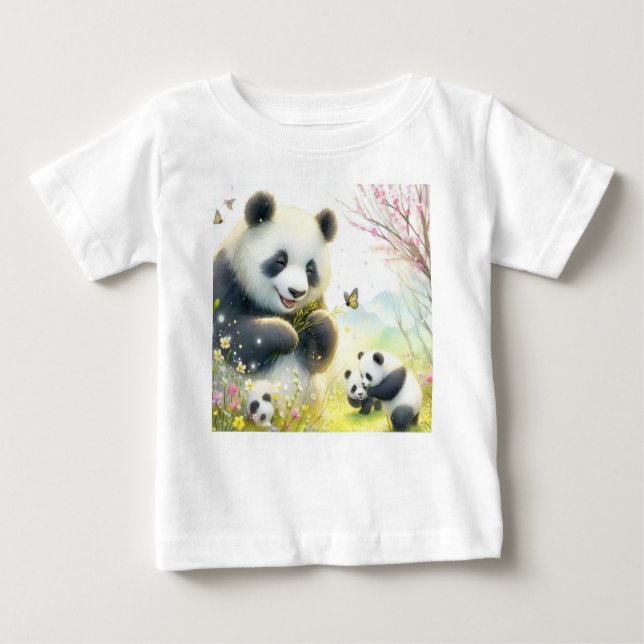 Camiseta Chillin' com Pandas (Frente)
