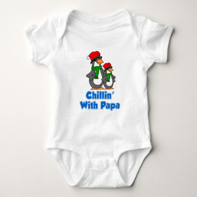 Camiseta Chillin com Papa (Frente)