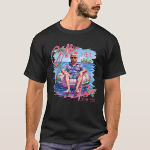 Camiseta Chillin Como Um Felon Funny Trump Verão 2024