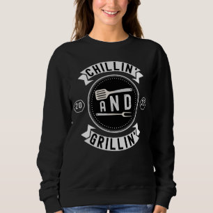 Camiseta Chillin e Grillin Funny Outdoor Summer CHURRASCO