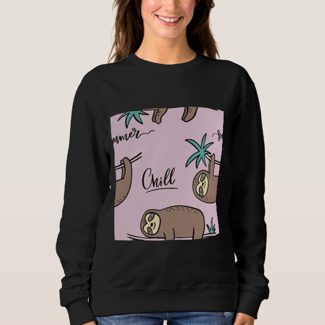 Camiseta Chillin Sloth 3 (Frente)