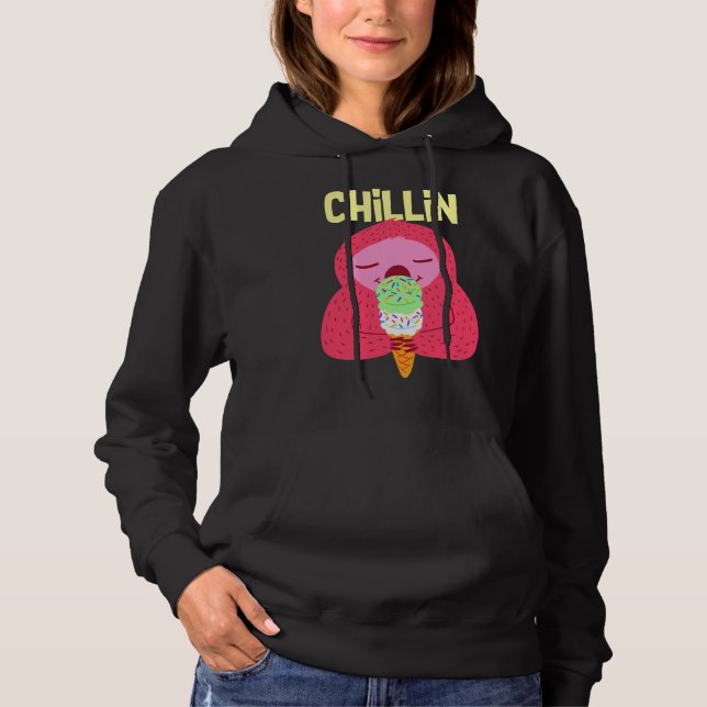 Camiseta Chillin Sloth Chilling (Frente)