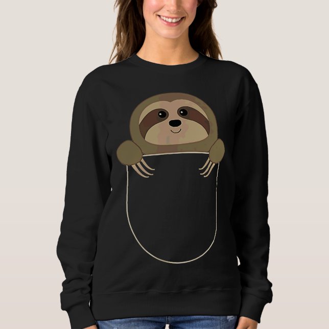 Camiseta Chillin Sloth Pocket (Frente)