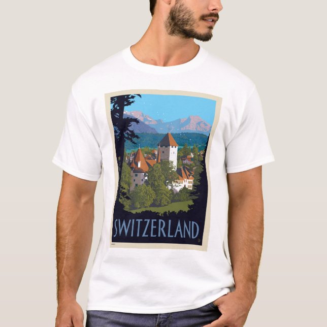 Camiseta Chillon Castle | Suíça (Frente)