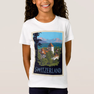 Camiseta Chillon Castle Suíça