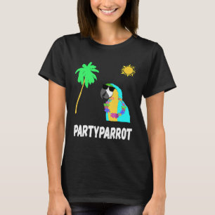 Camiseta Chillout Thug Parrot Hawaii Tropical Birds Sun TSh