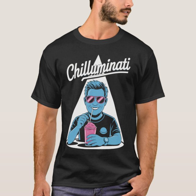 Camiseta Chilluminati - Cooles Sommer-Shirt (Frente)