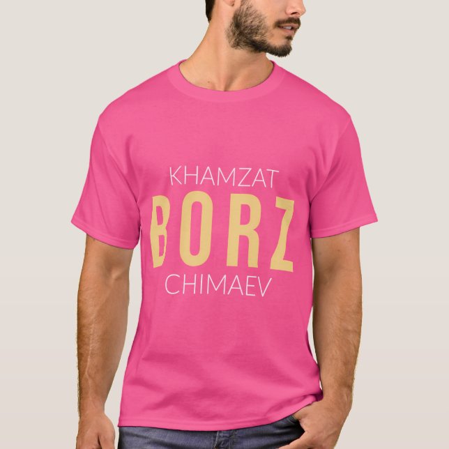 Camiseta Chimaev - Khamzat Chimaev E Khamzat Chimaev Mma (Frente)