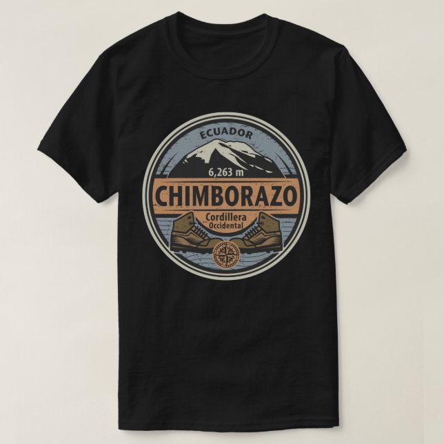 Camiseta Chimborazo (Frente do Design)