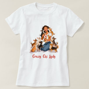 Camiseta Chimigos - Louca Dona de Chi - Mãe de Chihuahua