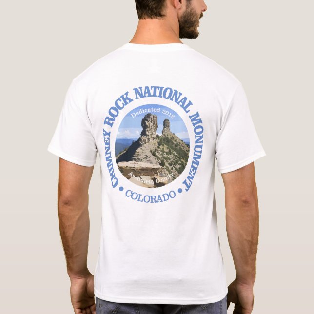 Camiseta Chimney Rock (NM) (Verso)