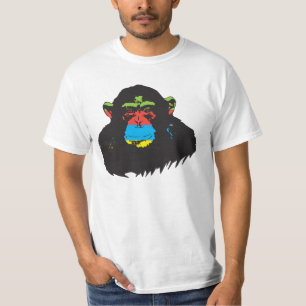 Camiseta Chimp. do arco-íris