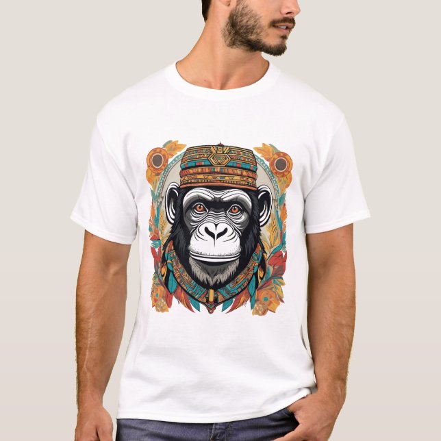 Camiseta Chimpanzé (Frente)