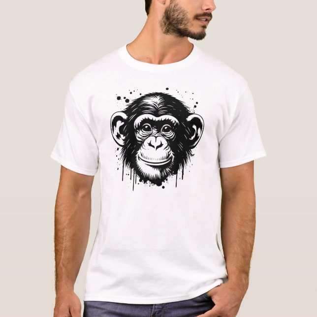 Camiseta Chimpanzé (Frente)