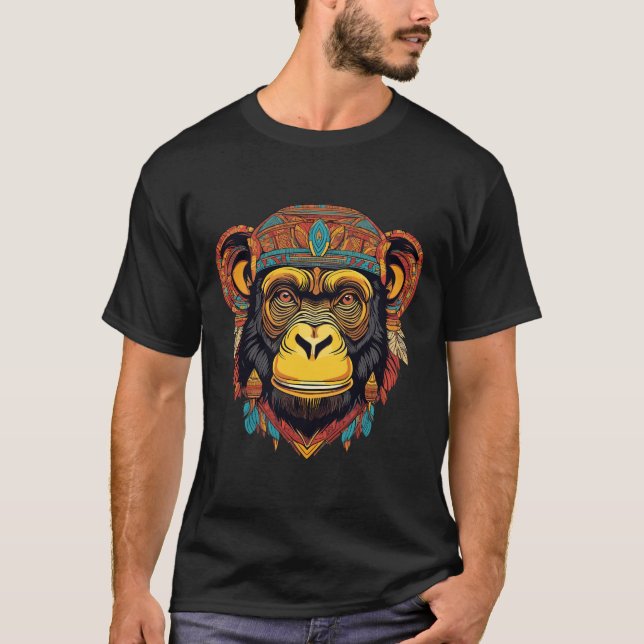 Camiseta Chimpanzé (Frente)