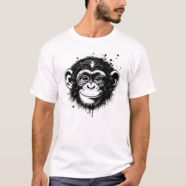 Camiseta Chimpanzé (Frente)