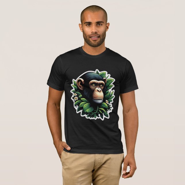 CAMISETA CHIMPANZÉ 13 (Frente Completa)