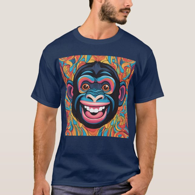 Camiseta Chimpanzé-Cute (Frente)