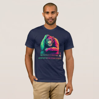 Camiseta Chimpanzé do Humor de Sexta-feira - Dilema do Pens