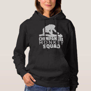 Camiseta Chimpanzé esquadrão primates chimpanzé vintag
