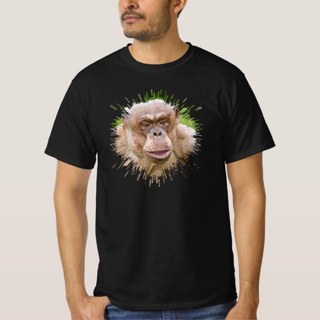 Camiseta Chimpanzé sem Cabelos (Frente)