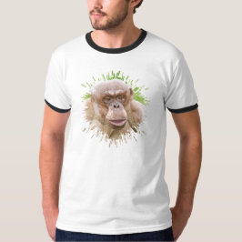 Camiseta Chimpanzé sem Cabelos