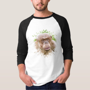 Camiseta Chimpanzé sem Cabelos