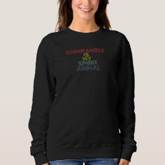 Camiseta Chimpanzee Is My Spirit Animal retro 70s vintage