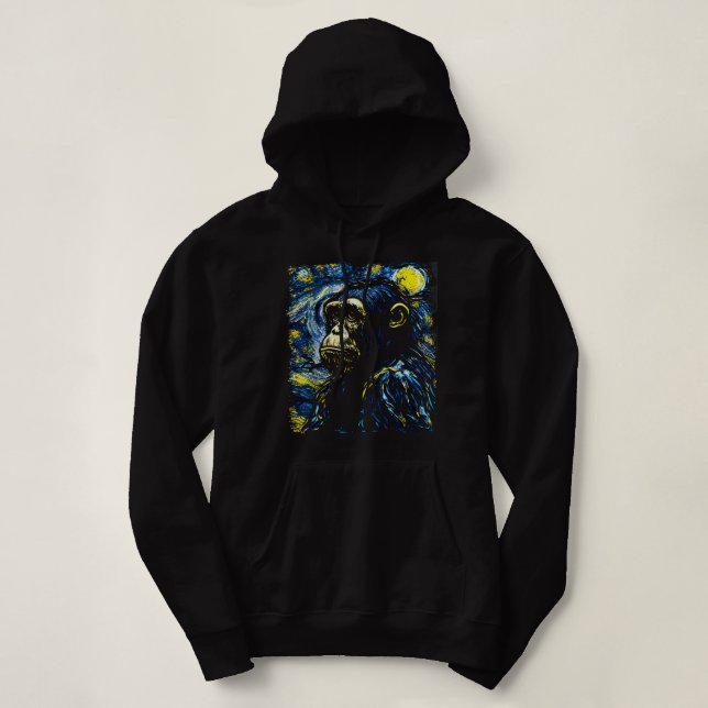 Camiseta Chimpanzee Lover Gift Art (Frente do Design)