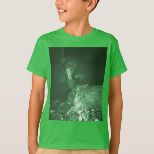 Camiseta Chimpanzés de visão noturna - Trailcam Willife Des