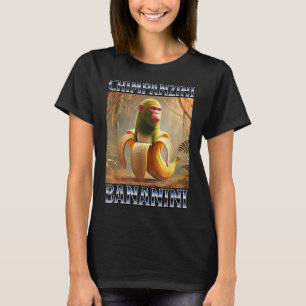 Camiseta Chimpanzini Bananini - Memória Brainrot Italiana