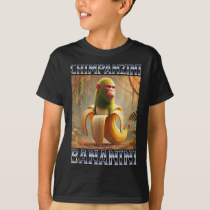 Camiseta Chimpanzini Bananini - Memória Brainrot Italiana