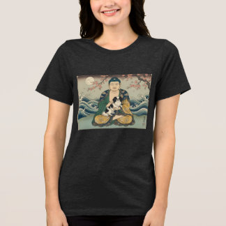 Camiseta Chin Japonês e Buda