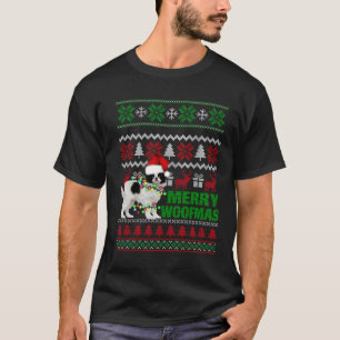 Camiseta Chin Japonês Para Feliz Woofmas Feia De Natal