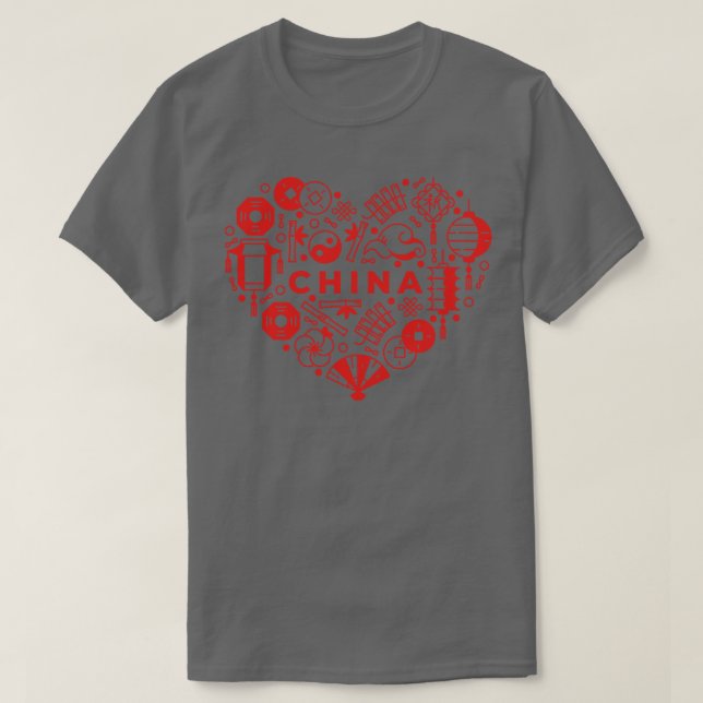 Camiseta China (Frente do Design)