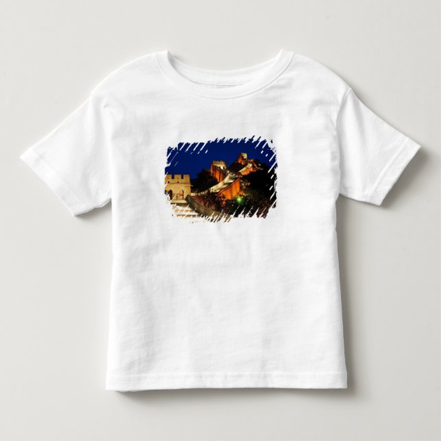Camiseta China, Badaling, Grande Muralha, vista de (Frente)