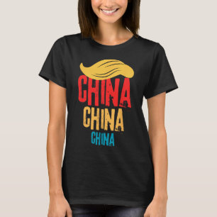 Camiseta China China China Trump Recessão 2025
