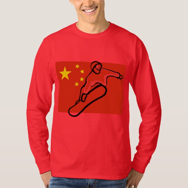 CAMISETA CHINA FLAG (Frente)