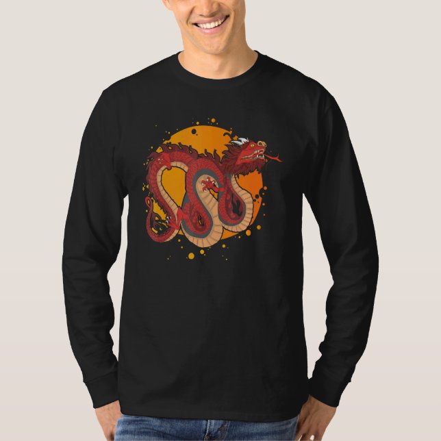 Camiseta China Mythure Creature Fantasy Animal China Dra (Frente)