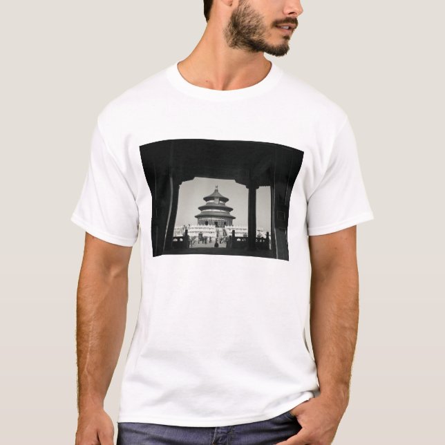 Camiseta China, Pequim, Distrito Chongwen. Templo de 2 (Frente)