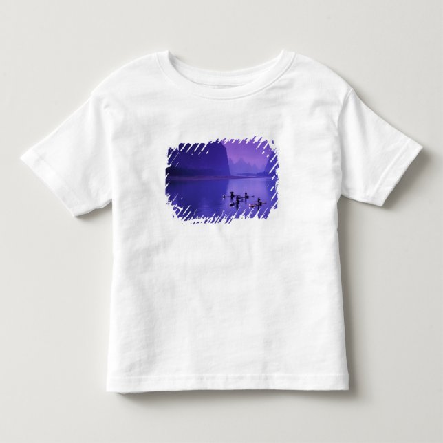 Camiseta China, Rio Li. Pescadores de corormorões. (Frente)