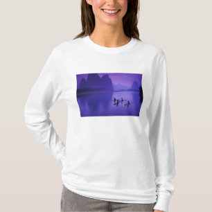 Camiseta China, Rio Li. Pescadores de corormorões.