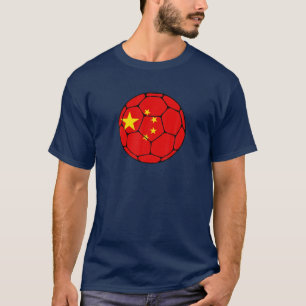 Camiseta China Soccer Team Apoiador China Flag Man