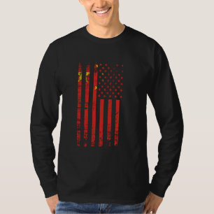 Camiseta China USA Flag, 4 de julho de 2010
