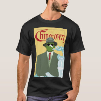 Camiseta Chinatown - Camisa-T Clássica Poster