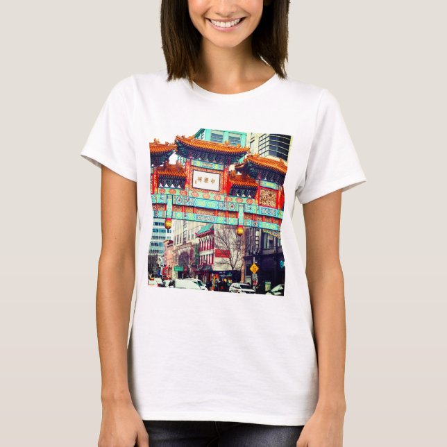 Camiseta Chinatown, Washington DC. EUA (Frente)