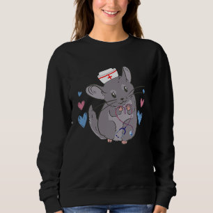 Camiseta Chinchila Fofos Chinchilas Médico Roedor Animal de