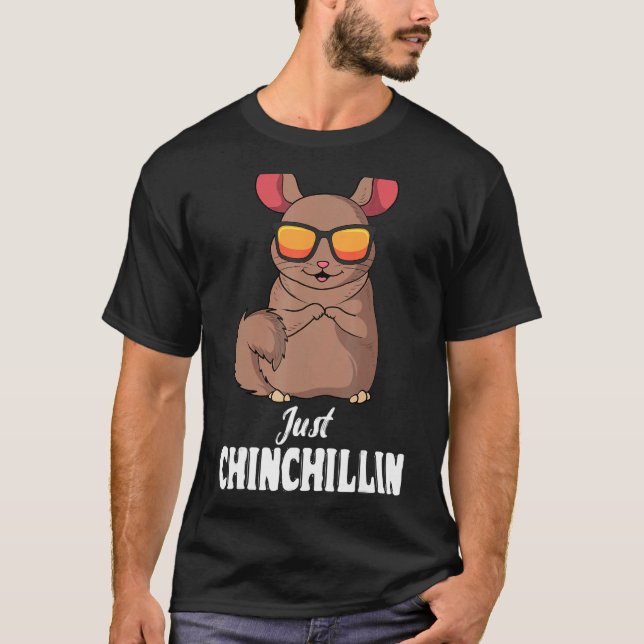 Camiseta Chinchilla Chinchillin Pet Rodent Veterinaria (Frente)