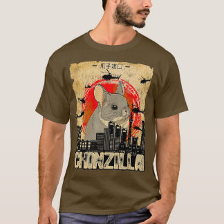 Camiseta Chinchilla Chinzilla Retro Chinchilla Amantes Funn